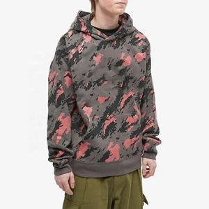 Sudadera con Capucha de Diseño Personalizado con Estampado de Camuflaje para Hombre, Moda Urbana de Lujo - Product Image 5