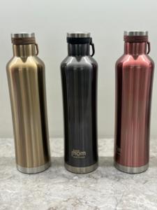 ขวดน้ำสุญญากาศสแตนเลสสตีล Anax Hydro 1000 มล. รุ่นโมเดิร์น ผนังสองชั้น เก็บความเย็นได้ 24 ชั่วโมง / เก็บความร้อนได้ 18 ชั่วโมง - Product Image 1