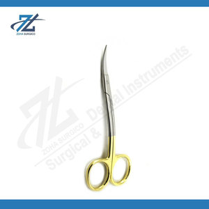 Ciseaux dentaires TC en acier inoxydable et carbure de tungstène, instruments chirurgicaux professionnels manuels, poignée ergonomique, personnalisables pour usage dentaire - Product Image 6
