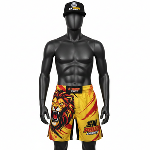 Shorts de combat professionnels MMA & Karaté personnalisés, légers, respirants, séchage rapide, unisexes, pour adultes - Product Image 1