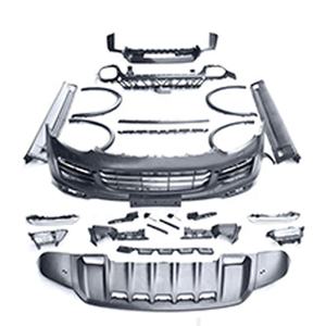 ชุดบอดี้กันชนหน้าประกอบแผ่นกันลื่นสำหรับพอร์ชคาเยนน์958.2เทอร์โบสไตล์ <span class=keywords><strong>GTS</strong></span> 2015-17 - Product Image 1