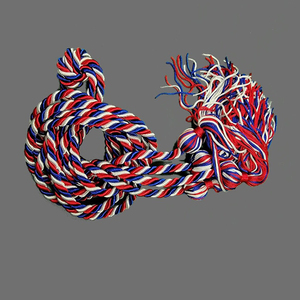 Cordons de graduation personnalisés de haute qualité en gros, cordons d'honneur pour accessoires, cordons de graduation à pompon de qualité supérieure - Product Image 2