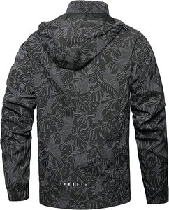 Chaqueta Cortavientos Larga de Invierno para Hombre, Diseño de Marca, con Capucha y Cuello Alto, Estilo Vintage, Ligera y Ecológica - Product Image 6