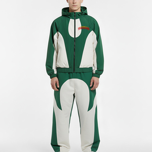 Custom Made Summer Vintage Solid Hooded Printed Regular Fit Streetwear 100% Cotton Windproof Lightweight Zip <b>Hoodie</b> Baggy - Product Image 2
