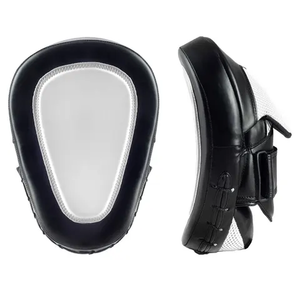 Hot Sell Cheap Leather Boxing <b>Focus</b> <b>Pads</b> & Mitts Moisture Wicking Durability Curved <b>Focus</b> <b>Pad</b> MMA Boxing - Product Image 1