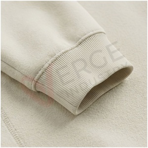 Ensemble de survêtement unisexe à manches longues, col montant, fermeture éclair sur le devant, couleur unie, respirant, coupe décontractée, pour l'automne - Product Image 6