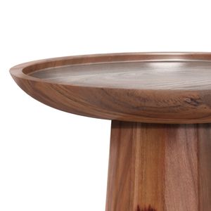 Mesa Auxiliar Dayton de Madera Color Coñac Claro, Mueble Elegante para Sala de Estar - Product Image 5