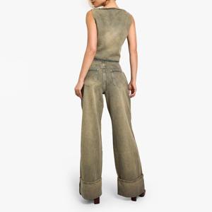 Pantalones Vaqueros de Mezclilla para Mujer, Diseño Desgastado de la Mejor Calidad, los Más Demandados, en Todos los Colores y Tallas, Personalizables, para Adultos - Product Image 4