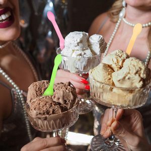 Home Richfull - Cucharas de Degustación Desechables Ecológicas, Biodegradables, Libres de BPA, Impermeables, de Plástico, Mini, para Postres, Helados - Product Image 2