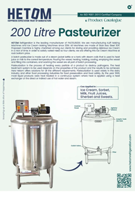 Nouveau Cuve de Pasteurisation Commerciale en Acier Inoxydable à Chauffage Électrique pour la Production de Produits Laitiers et de Desserts 134°C - Product Image 2