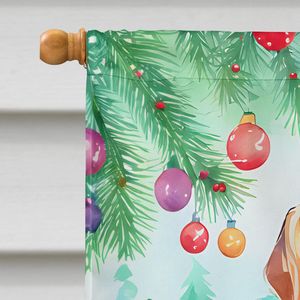 Multicolor Saluki Navidad gran porche decorativo patio Banner ilustraciones pared colgante poliéster casa bandera manga poste para - Product Image 3