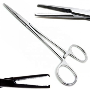 Pinza Quirúrgica Flavio Medicos Kocher, Recta y Curva, de Acero Inoxidable, Instrumento Quirúrgico con Certificación CE Clase I, Uso Manual, de Larga Duración - Product Image 4