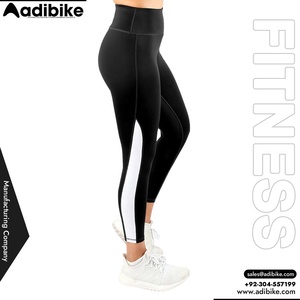 Leggings de sport et de yoga pour femmes, qualité supérieure, personnalisables, vente en gros, sublimation, motifs unis - Product Image 4