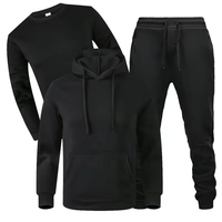 Ensemble sweat à capuche et jogging vintage surdimensionné pour homme, séchage rapide, streetwear élégant pour l'hiver, respirant et confortable, vente en gros