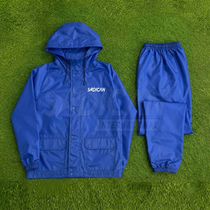 Outdoor Workwear Apparel <b>Rain</b> Suit Waterproof <b>Lightweight</b> <b>Jacket</b> And Pants Set For Fishing Camping Hiking And Travel - Product Image 6