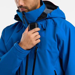 Chaqueta de esquí para hombre para exteriores con tela impermeable de ajuste personalizado OEM, logotipo de marca, forro térmico y opciones de etiqueta privada - Product Image 5
