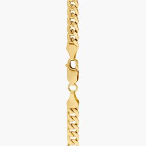 Cadena Cubana Miami en Oro Blanco - Product Image 2