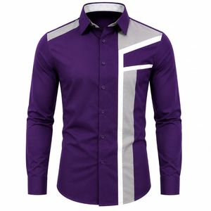 Men's White <b>Navy</b> Gray Solid Full Sleeve Stand Collar Horn Button Casual Knitted 100% Cotton ODM Spring Wear <b>Dress</b> Shirt - Product Image 4