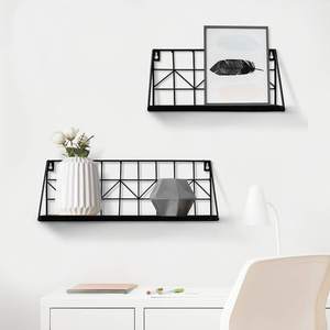 Estantes de Pared con Diseño de Flecha Rústica, Estante de Almacenamiento Flotante de Madera para Dormitorio, Sala de Estar, Baño, Cocina - Product Image 2