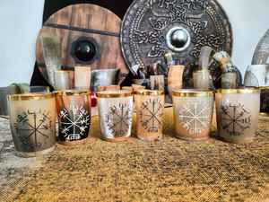 Polish Real Buffalo Horn <b>Mug</b> Dishwasher Safe American Viking Style Natural Eco-Friendly <b>Large</b> Capacity Beer Glass Tankard Custom - Product Image 2
