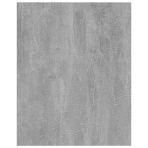 Juego de 8 piezas de tableros de estantería de madera de ingeniería gris hormigón de 15,7 "x 19,7" x 0,6 "para estanterías - Product Image 5