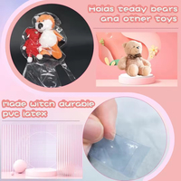 Ballons à bulles géants 30 pouces |   PVC transparent pour la présentation de bouquets de fleurs pour poupées