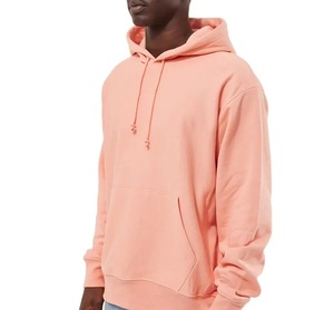 Sweat à capuche oversize en coton de haute qualité pour homme, design de logo personnalisé, streetwear pour impression en relief, sweat à capuche court brodé - Product Image 5
