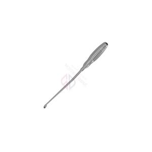 Curette orthopédique droite 300 mm avec manche ergonomique de 15 mm |   Instrument chirurgical réutilisable en acier inoxydable certifié CE - Product Image 6