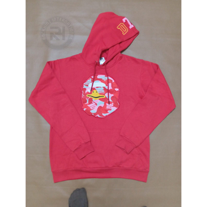 Sudadera con Capucha para Hombre, Invierno, con Apliques, Bordado Desgastado, 100% Algodón, Resistente al Viento, Ecológica, Transpirable, con Letras - Product Image 1
