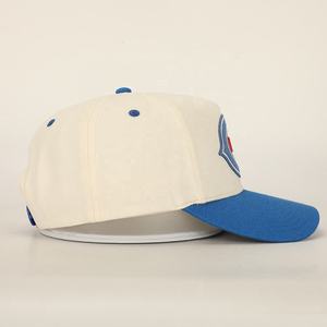 หมวกแก๊ปปักลาย Chicago Cubs แบบ 6 แผง ปีกสีน้ำเงิน สำหรับทุกเพศ สวมใส่สบายๆ สไตล์เบสบอล ผ้า Oxford คุณภาพดี เหมาะสำหรับกิจกรรมกลางแจ้ง ผลิตจากผ้าฝ้าย 100% - Product Image 2