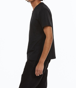 T-shirts décontractés surdimensionnés en coton 100% gris chiné à manches courtes pour hommes et unisexe, personnalisables en gros avec impression numérique - Product Image 2