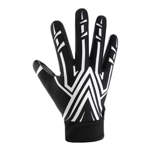 ถุงมืออเมริกันฟุตบอล SHIFT SPORTS Super Sticky น้ำหนักเบา สำหรับผู้ชายและผู้หญิง รุ่น Wide Receiver สีดำ ปิดข้อมือด้วยแถบตีนตุ๊กแก เหมาะสำหรับทุกฤดูกาล - Product Image 2
