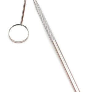 Espejo de Inspección de Pestañas de Acero Inoxidable, Estilo Dental, Montado en Pared, Chapado en Oro, para Artistas Profesionales de Pestañas - Product Image 4