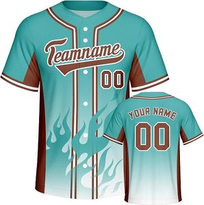 Camiseta Deportiva de Béisbol de Alta Calidad, Versión Ciudad, con Logotipo, Nombre y Número Impresos, Malla de Poliéster, para Jóvenes - Product Image 1