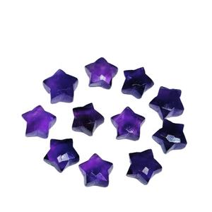 Natural Purple Amethyst Carved Star Gemstone Charms 10mm Amethyst <b>Hand</b> Carving Beads for Jewelry Making At Wholesale Price Bulk - Product Image 3