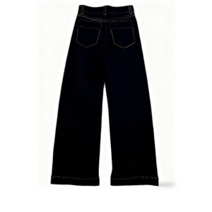 Pantalon cargo ample pour femme, taille haute, coupe décontractée, multi-poches, vente en gros - Product Image 2