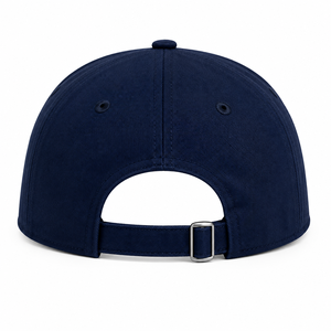 D Navy Blue 6-Panel Baseball <b>Cap</b> Shield Logo Back Curved Part 3D Embroidery Letter Unisex Casual Adjustable Fit Mesh Fabric - Product Image 2