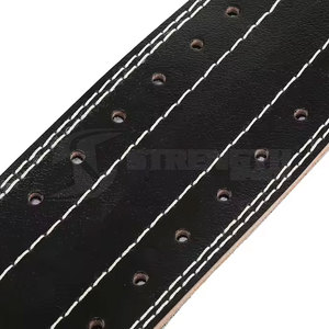High Quality Gym Fitness Professional Leather Powerlifting <b>Belt</b> Cheap Rate Training Durable Powerlifting <b>Belt</b> - Product Image 6