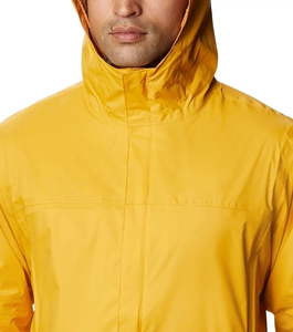<b>Mens</b> Waterproof Hiking Rain Jacket Hooded Lightweight Windbreaker Outdoor Travel Coat Full Zip Multi Panel Windproof - Product Image 3