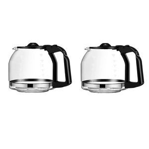 Caraffa di ricambio in vetro da 12 tazze per macchina da caffè - Product Image 1