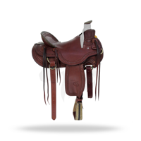 Selle de ranch western, équipement d'équitation