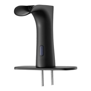 Rubinetto Moderno Elettronico Senza Contatto per Lavabo Bagno, Miscelatore Automatico con Sensore di Movimento a Cascata per WC, Copertura Foro Inclusa - Product Image 1