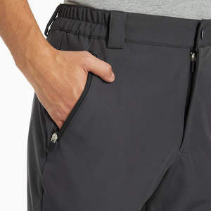 กางเกงซอฟต์เชลล์ผู้ชายทนทาน ไซส์ใหญ่ พิมพ์ลาย สำหรับกิจกรรมกลางแจ้ง กันน้ำ กันลม ระบายอากาศ แห้งเร็ว เหมาะสำหรับเดินป่า ตั้งแคมป์ - Product Image 3