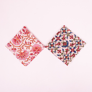 Foulard carré unisexe en coton imprimé Paisley, style ethnique, printemps-été, bandana personnalisé, mouchoir pour le printemps - Product Image 1