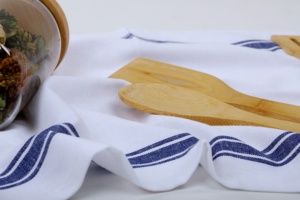 Paños de Cocina de Algodón de Primera Calidad, Suaves y Absorbentes, con Diseño de Rayas Vintage, Duraderos, Tejidos, Sin Pelusas, Reutilizables - Product Image 3