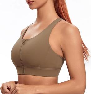 Sujetador Deportivo Sin Costuras Personalizado OEM/ODM para Mujer, de Alta Sujeción, Ligero, Transpirable, Elástico en Cuatro Direcciones, con Espalda Cruzada, para Correr y Hacer Ejercicio - Product Image 4