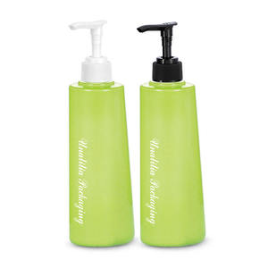 Botellas de Plástico PET de 450 ml para Cosméticos, Superficie Esmerilada, Venta al Por Mayor, Envases Personalizados con Tapa, Bomba Pulverizadora y Sellado - Product Image 6