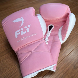 Guantes de boxeo Fly SuperLace Pro X 2 de cuero vacuno auténtico, guantes de boxeo personalizados para hombres, mujeres y niños, para entrenamiento y sparring. - Product Image 6