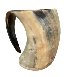 Mug en corne de bœuf imperméable fait main de qualité supérieure, design élégant, taille et logo personnalisables, 100% naturel, 500-100ml, pour la bière - Product Image 6