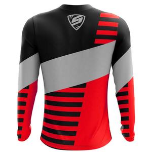 เสื้อเจอร์ซีย์สำหรับผู้ชาย, ผ้าเจอร์ซี่ระบายอากาศได้ดีแห้งเร็วน้ำหนักเบาเหมาะสำหรับการแข่งจักรยานเสือภูเขา - Product Image 2